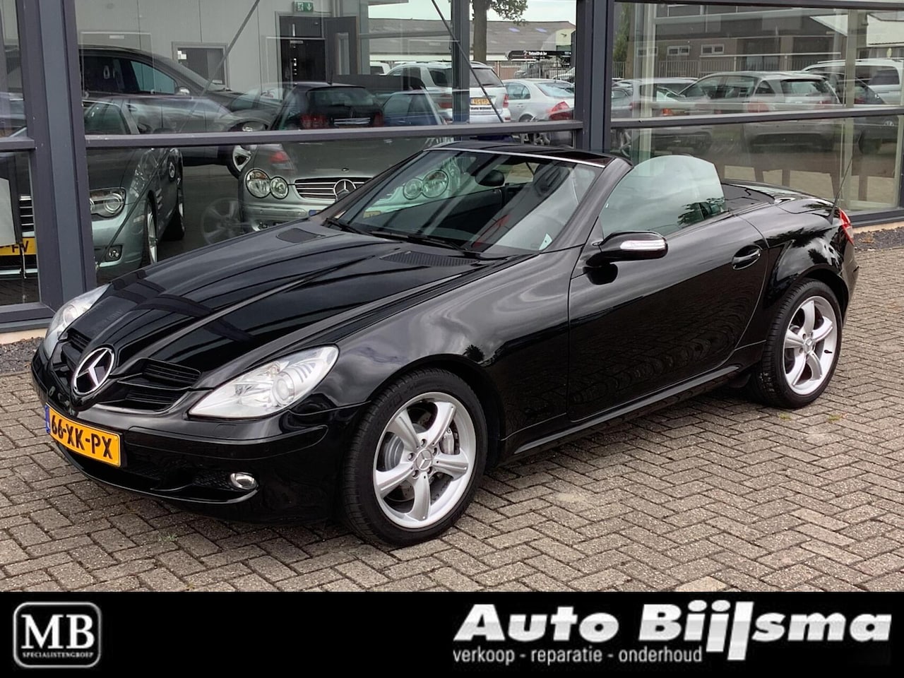 Mercedes-Benz SLK-klasse - 350 automaat, nekverwarming, xenon, zeer net, - AutoWereld.nl