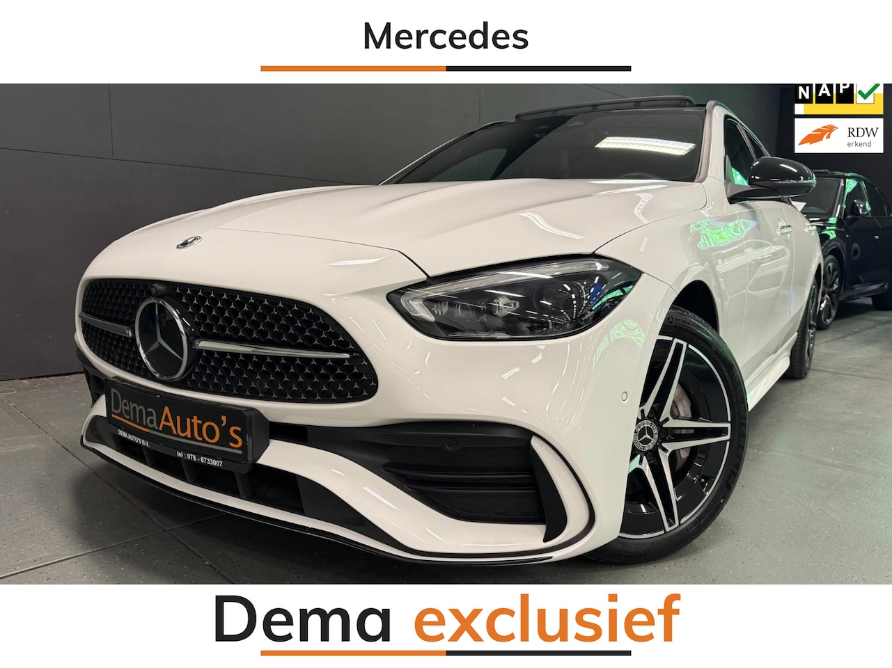 Mercedes-Benz C-klasse Estate - 300 e AMG Line PANO/BURMESTER/DAB/CAM/STOEL-M/SFEERVERL/V-COCKPIT/// - AutoWereld.nl