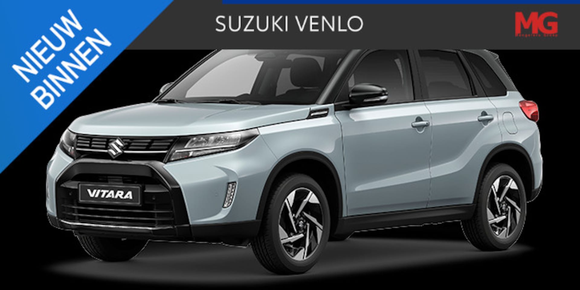 Suzuki Vitara - 1.4 Boosterjet Style Smart Hybrid Nieuw uit voorraad, nu tijdelijk met € 1.000,- SUV voord - AutoWereld.nl