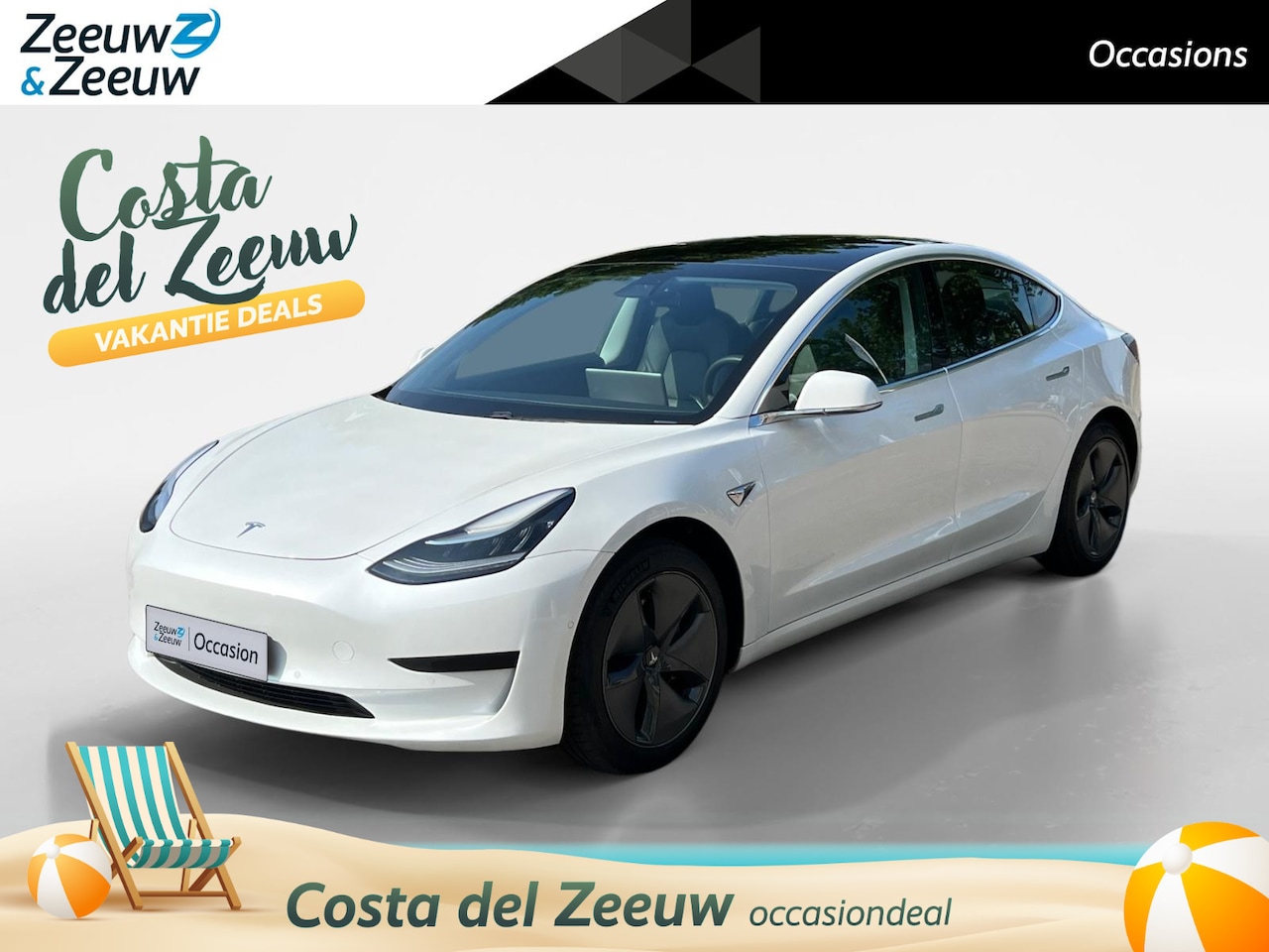 Tesla Model 3 - Standard RWD Plus 60 kWh | 12 MAANDEN GARANTIE | - AutoWereld.nl