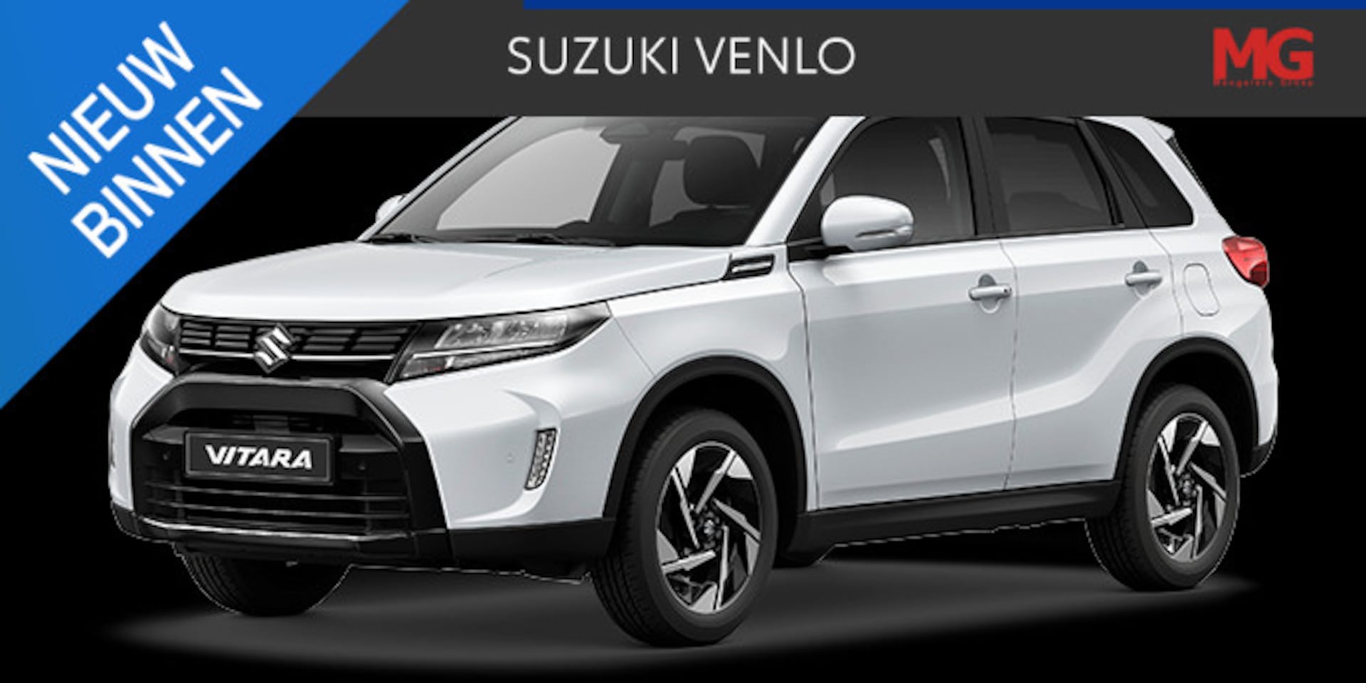 Suzuki Vitara - 1.4 Boosterjet Style Smart Hybrid Nieuw uit voorraad, nu met €1.000,- SUV Voordeel - AutoWereld.nl