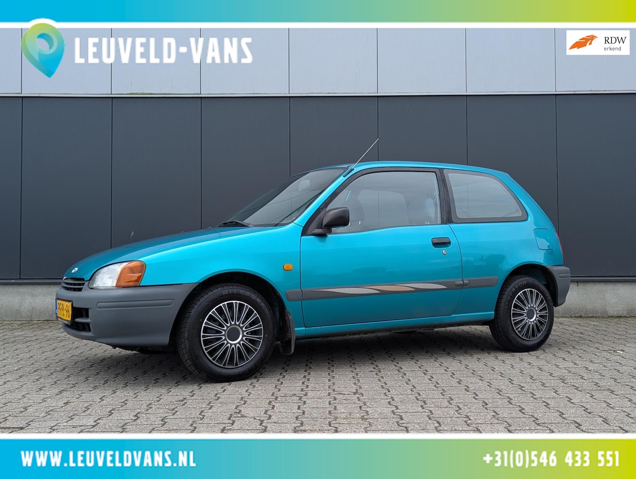 Toyota Starlet - 1.3 1996 AUTOMAAT STUURBEKRACHTIGING NW APK - AutoWereld.nl