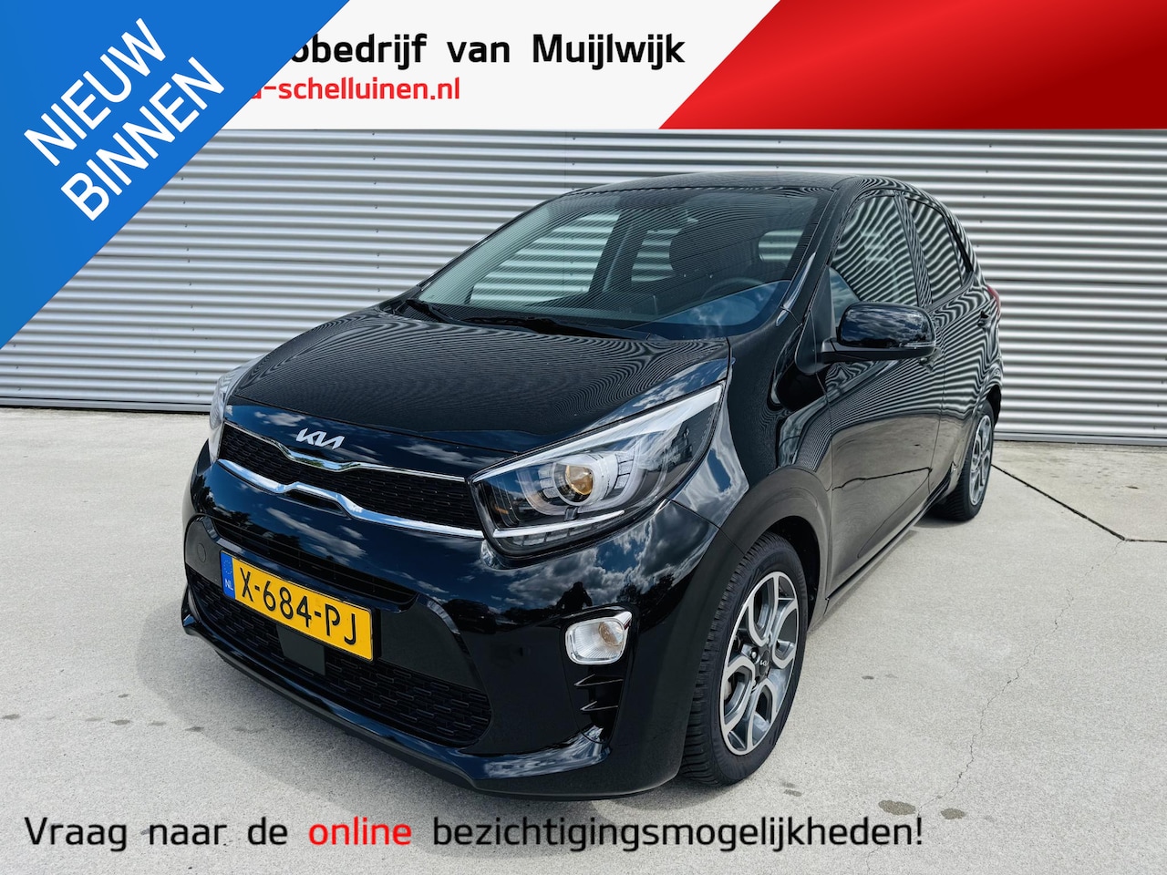 Kia Picanto - 1.0 DPi DynamicPlusLine 1e Eigenaar auto > NW door ons geleverd & Onderhouden ! - AutoWereld.nl