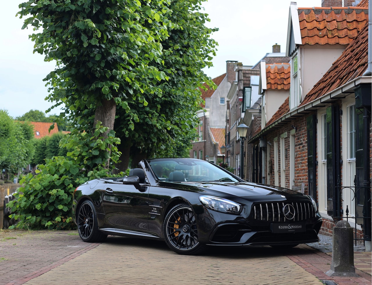 Mercedes-Benz SL-klasse Cabrio - AMG 63 | Airscarf - Keramisch - B&O - Pano - AutoWereld.nl
