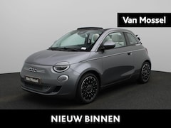 Fiat 500 C - 500e La Prima 42 kWh | Lederen Bekleding | Stoelverwarming | Camera | PDC Rondom | 17" LMV