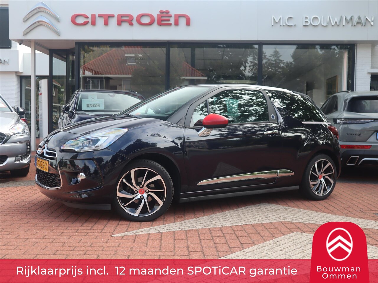 Citroën DS3 - PureTech S&S 110PK Ines de la Fressange Paris, Rijklaarprijs | Leder | Stoelverwarming | T - AutoWereld.nl