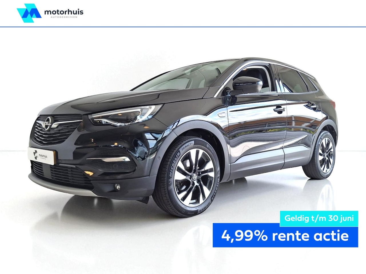 Opel Grandland X - 1.2 Turbo 130pk S&amp;S Ultimate NAVI CAMERE WINTERPACK LED - AutoWereld.nl