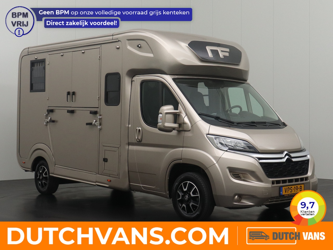 Citroën Jumper - Dubbele Cabine | Slaapplaats boven Cabine | Hengstenuitvoering | BPM Vrij !! | Leder | Air - AutoWereld.nl