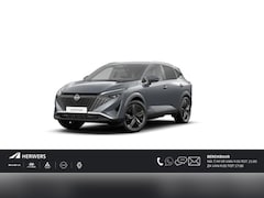 Nissan Qashqai - 1.5 e-Power Tekna / €7000, - Voorraadvoordeel / Nieuw uit Voorraad Leverbaar / Zwart Inter