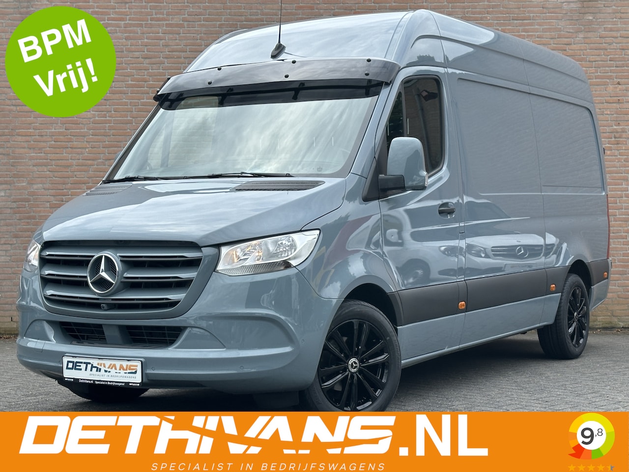 Mercedes-Benz Sprinter - 316CDI 164PK L2H2 7G-Tronic / M-BUX / Lederen Bekleding / Euro6 - AutoWereld.nl