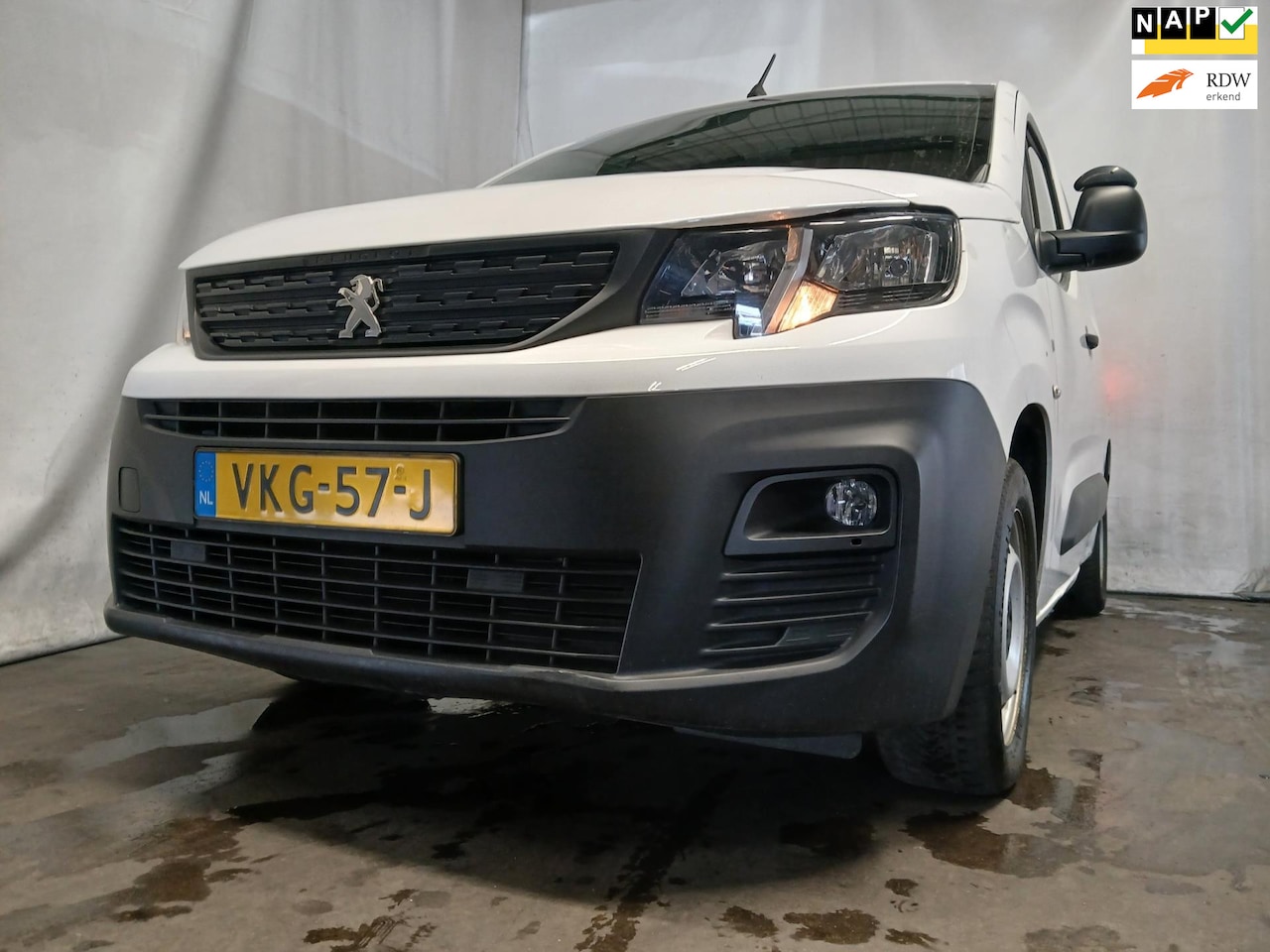 Peugeot Partner - 1.5 BlueHDI Premium - Airco - Navi - Cruise Control - AutoWereld.nl