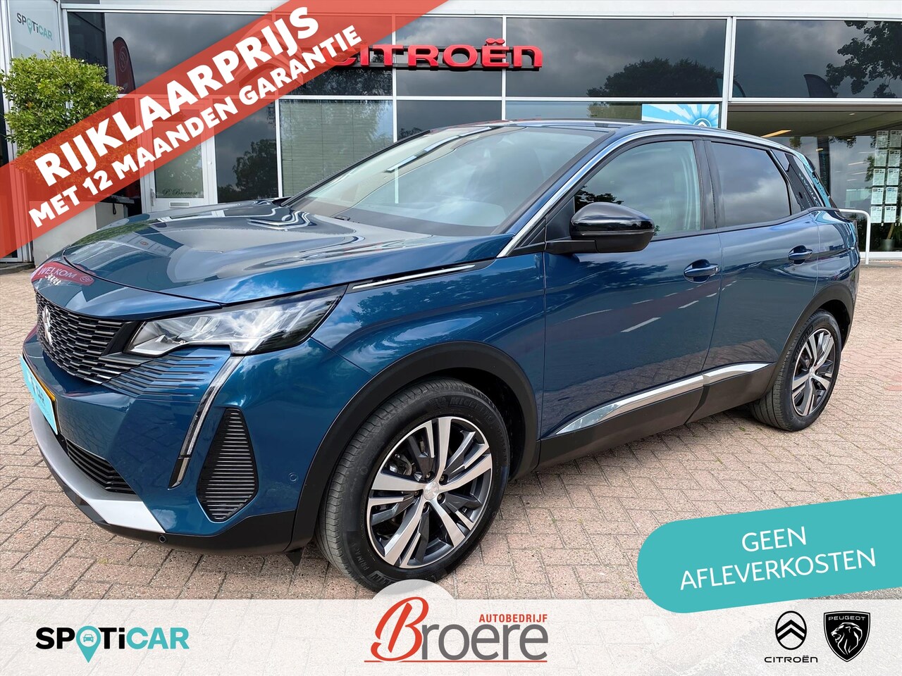 Peugeot 3008 - 1.2 Turbo 130pk Automaat-8 Allure | trekhaak, verw. voorstoelen, keyless, 18 inch velgen, - AutoWereld.nl