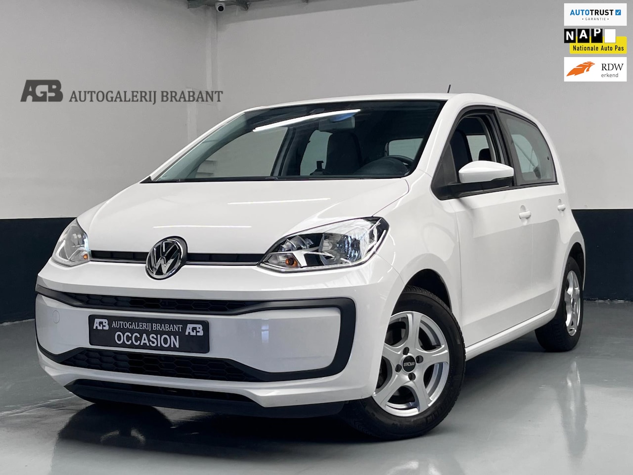 Volkswagen Up! - 1.0 BMT move up! Airco/ElektPakket/Bluetooth/NweApk - AutoWereld.nl