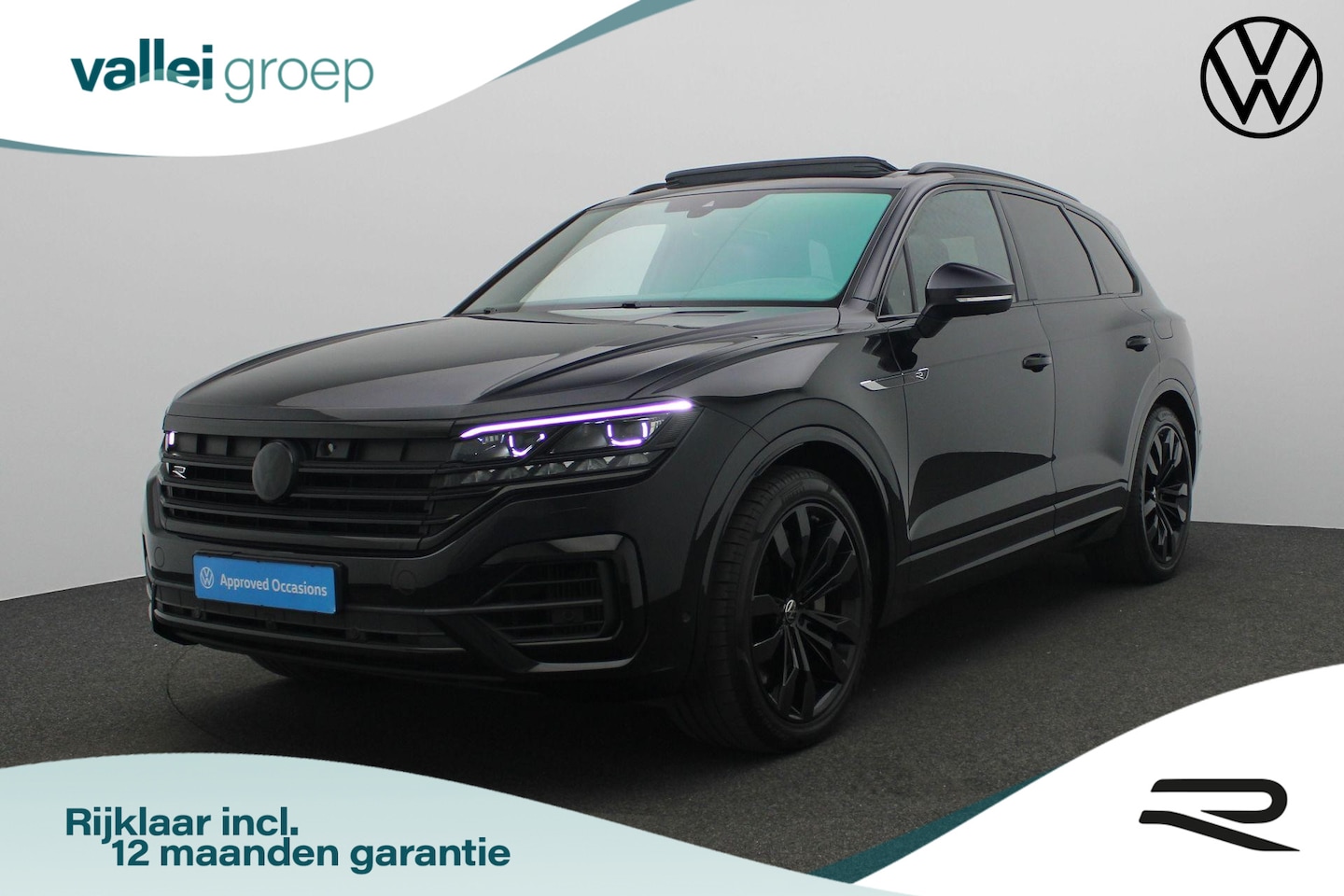 Volkswagen Touareg - R 3.0 TSi 462 pk eHybrid 4MOTION | Panoramadak | Trekhaak | Leder | Nachtzicht | Geheugen- - AutoWereld.nl