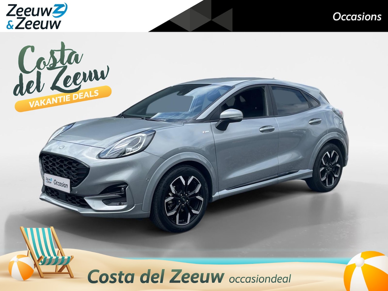 Ford Puma - 1.0 EcoBoost Hybrid ST-Line X 1.0 EcoBoost Hybrid St-Line X - AutoWereld.nl