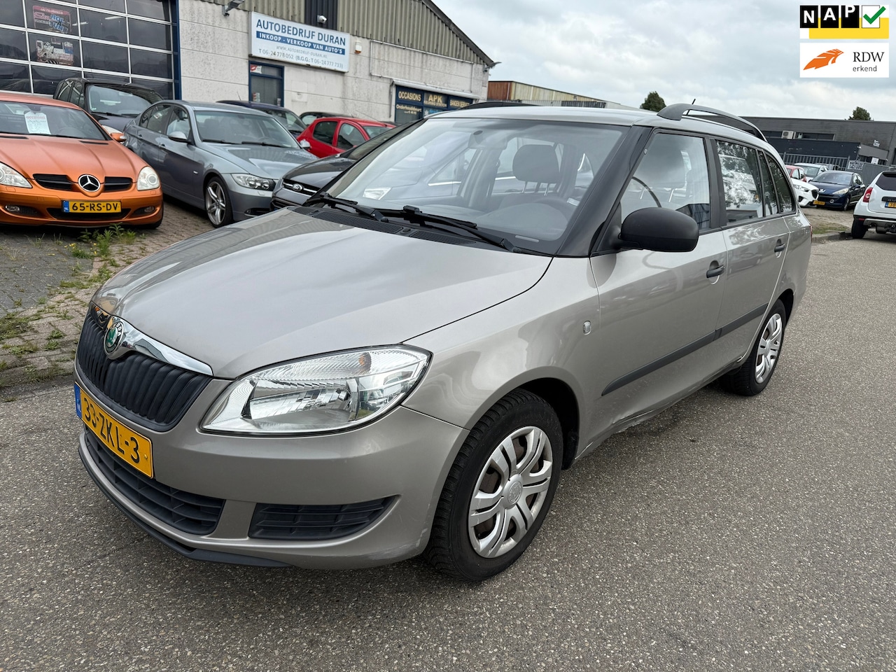 Skoda Fabia Combi - 1.2 TSI Arctic Airco Bj:2013 NAP! - AutoWereld.nl