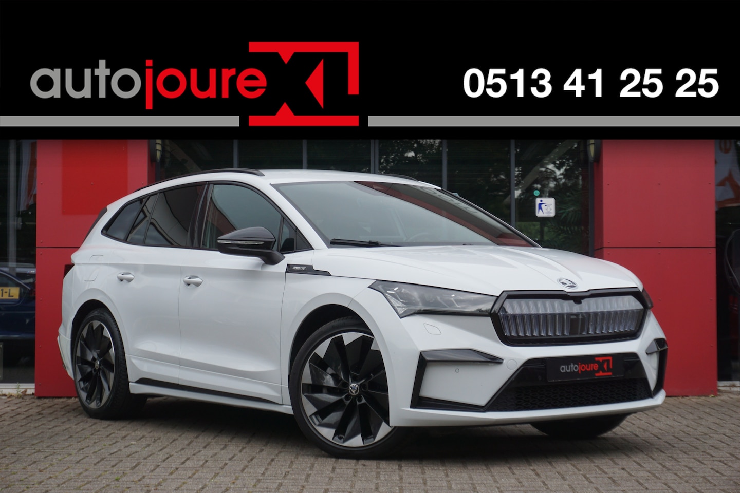 Skoda Enyaq iV - 80 Sportline | Origineel NL | 1ste Eigenaar | ACC | HUD | Camera | Navigatie | - AutoWereld.nl