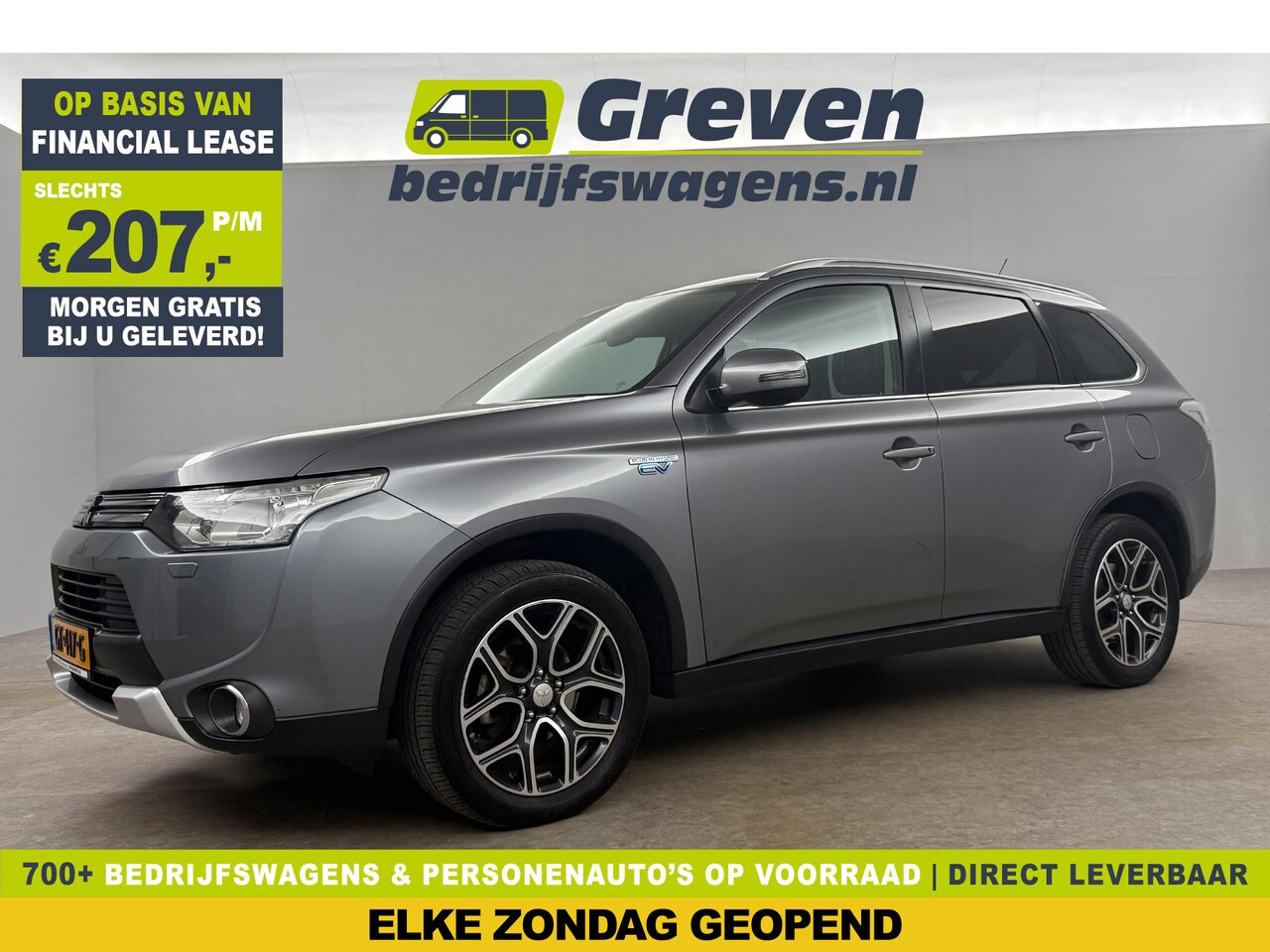 Mitsubishi Outlander - 2.0 PHEV Executive Edition Hybride Automaat Camera Clima Cruise LED Navigatie 18"LMV - AutoWereld.nl