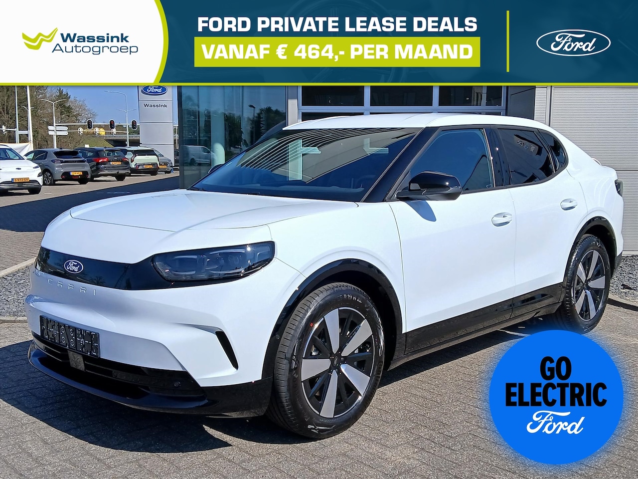 Ford Capri - Extended Range RWD 77kWh 286pk | Navigatie | Achteruitrij camera | Parkeersensoren | - AutoWereld.nl