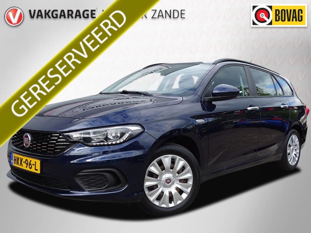 Fiat Tipo Stationwagon - 1.4 16v Navi, Airco, Trekhaak, PDC, Lage KM! - AutoWereld.nl