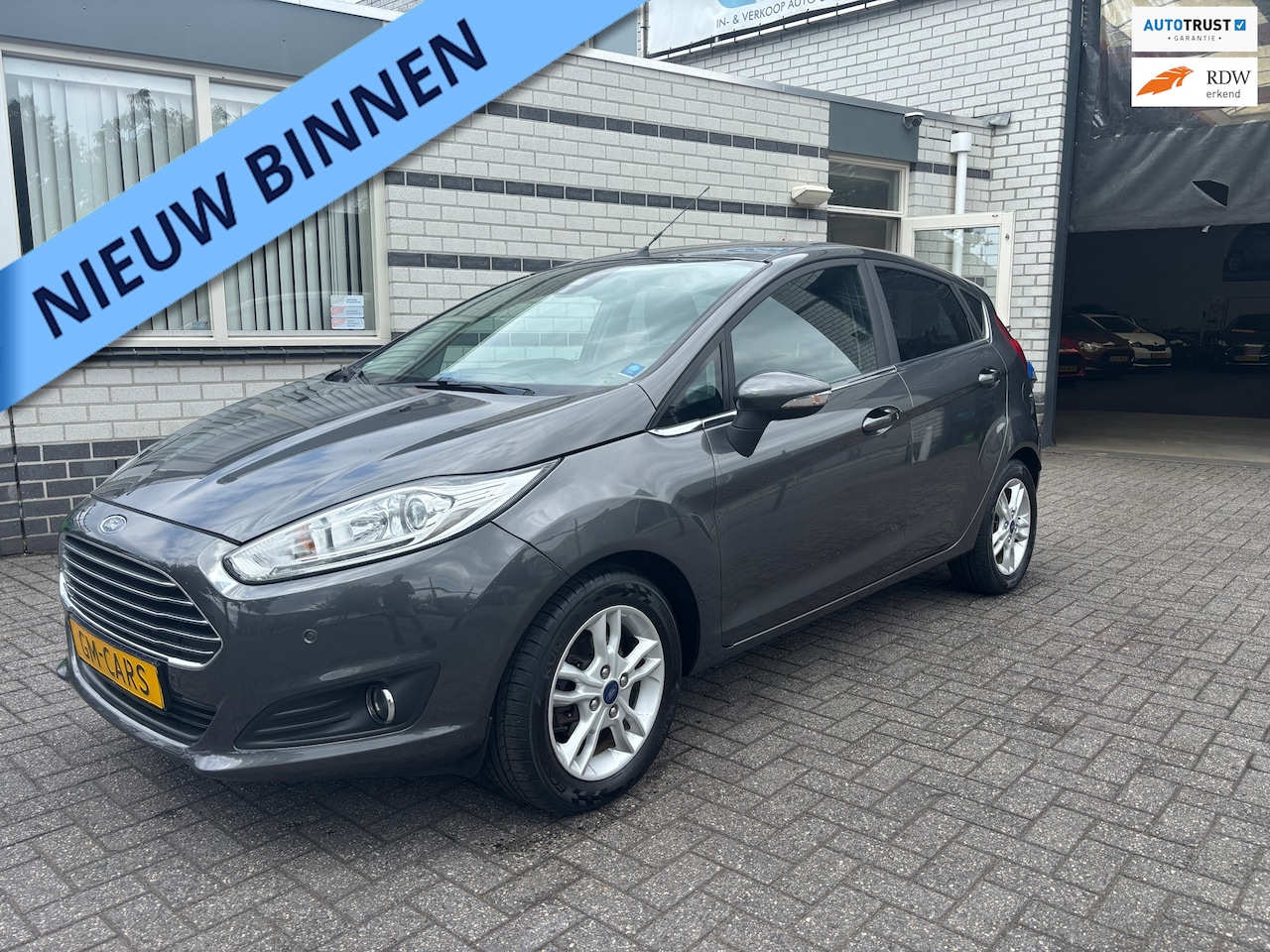 Ford Fiesta - 1.0 EcoBoost Titanium VERKEER IN NIEUWSTAAT - AutoWereld.nl