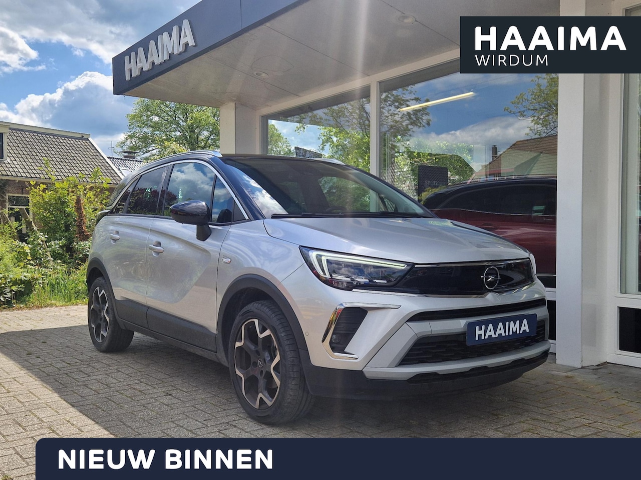 Opel Crossland - 1.2 Turbo Elegance | Navigatie | Climate & Cruise Control | Achteruitrijcamera | Parkeerse - AutoWereld.nl