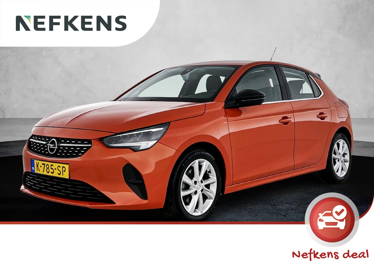 Opel Corsa - 100pk Elegance | 1ste eigenaar | AppleCarPlay | Airco | Half LEER | LED lampen | AUTOMAAT - AutoWereld.nl