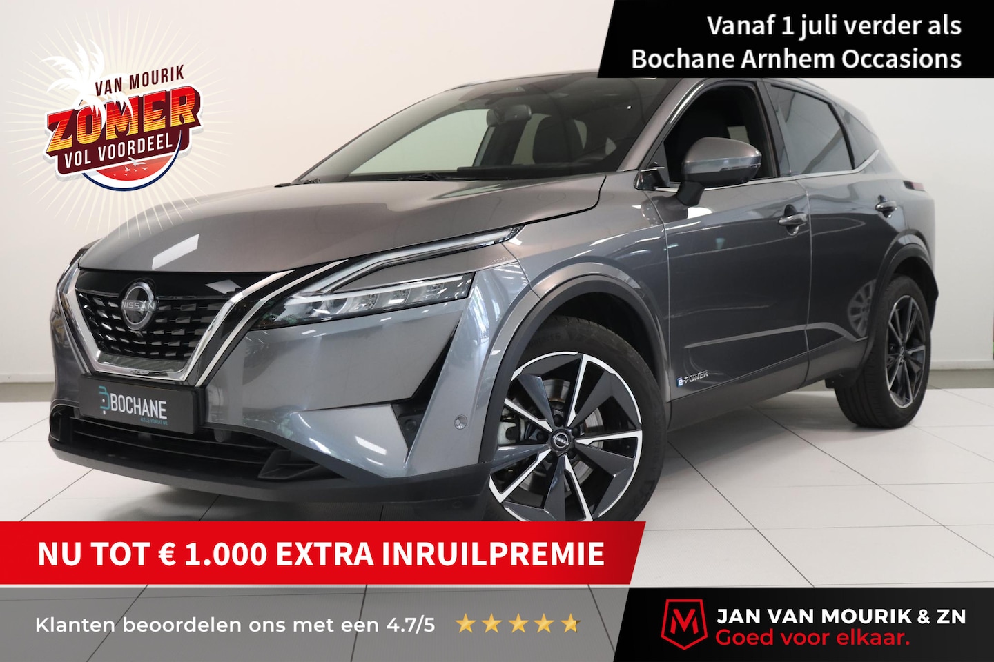 Nissan Qashqai - 1.5 e-Power Business Executive | 360 Camera | Panorama dak | Climate control | Matrix LED - AutoWereld.nl