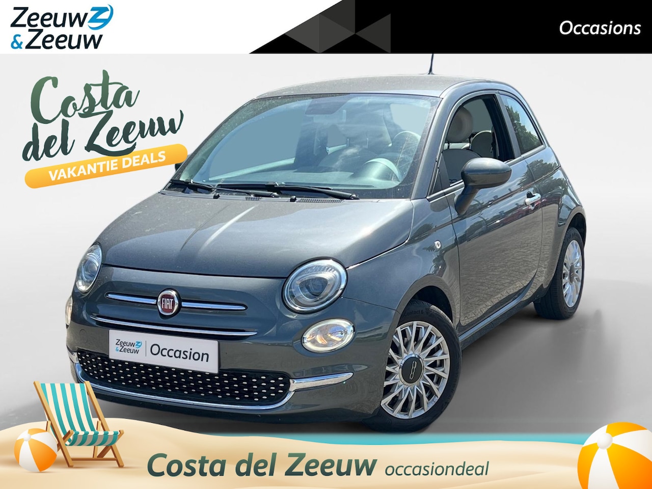 Fiat 500 - 1.0 Hybrid Lounge 1.0 Hybrid Lounge - AutoWereld.nl