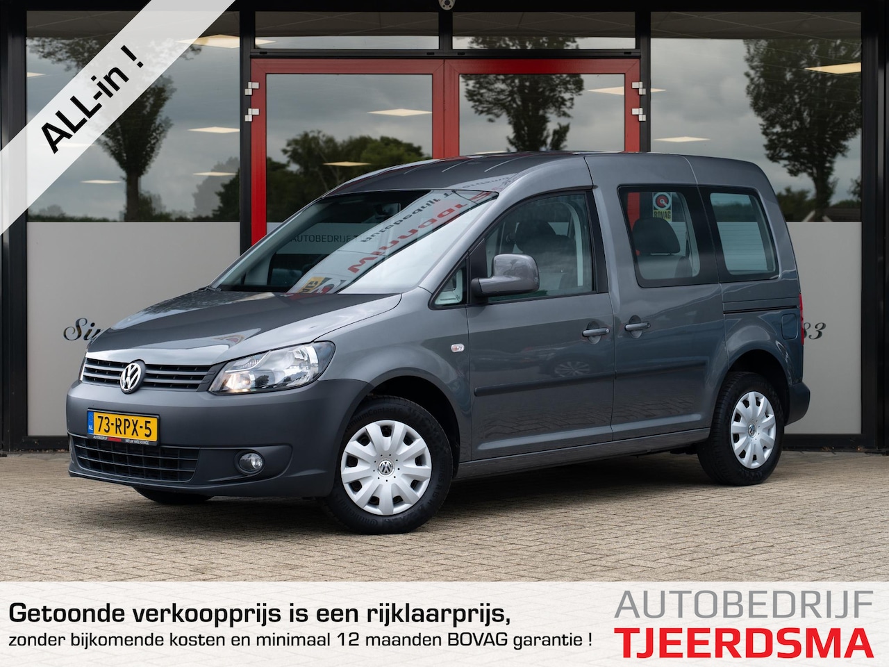 Volkswagen Caddy - 1.2 TSI Trendline | 1e Eigenar | Airco | Cruise Control | Origineel Nederlands | NAP | 2 S - AutoWereld.nl