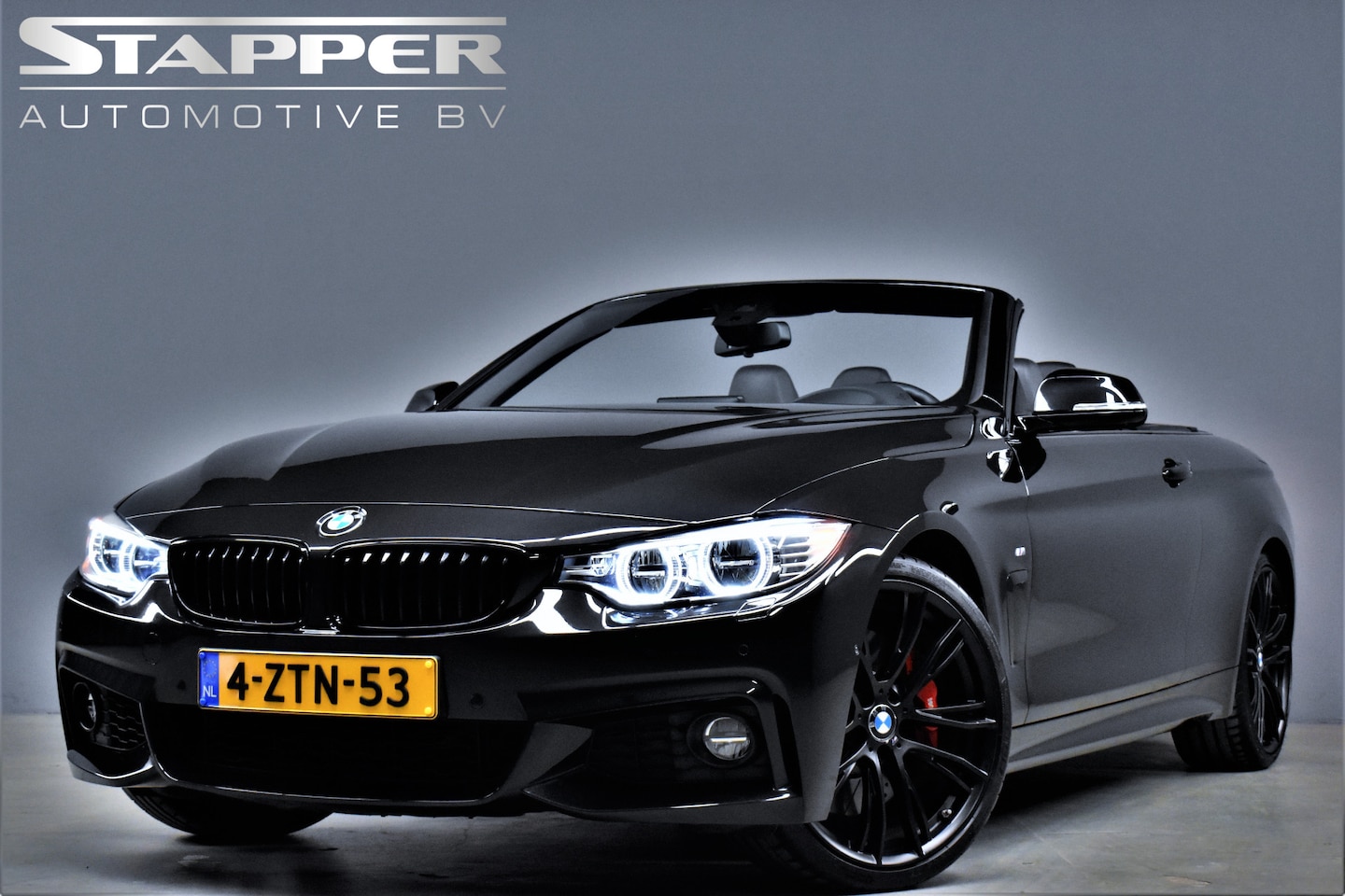 BMW 4-serie Cabrio - 435i 306pk 6-Cil. M-Sport Org.NL H.Kardon/360Camera/Memory/Keyless/Airscarf/Led/Leer/Lmv20 - AutoWereld.nl