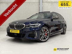 BMW 3-serie Touring - M340i xDrive Panodak Carpay Navi Laser LED Harman Kardon