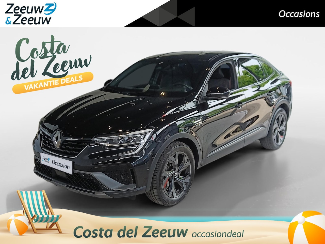 Renault Arkana - 1.3 TCe 140 R.S. Line *Automaat*Navi+Camera*Climate*Parc Assist*Lederen Bekleding*VOL OPTI - AutoWereld.nl