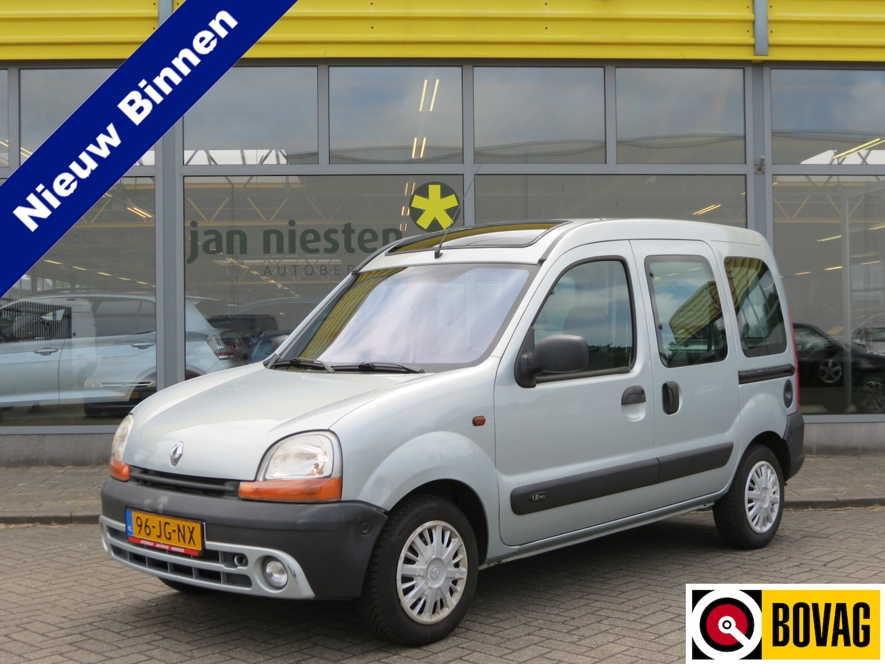 Renault Kangoo - 1.2-16V Oasis | rolstoel vervoer | rolstoel auto | Airco | Rijklaarprijs incl. nieuwe APK - AutoWereld.nl