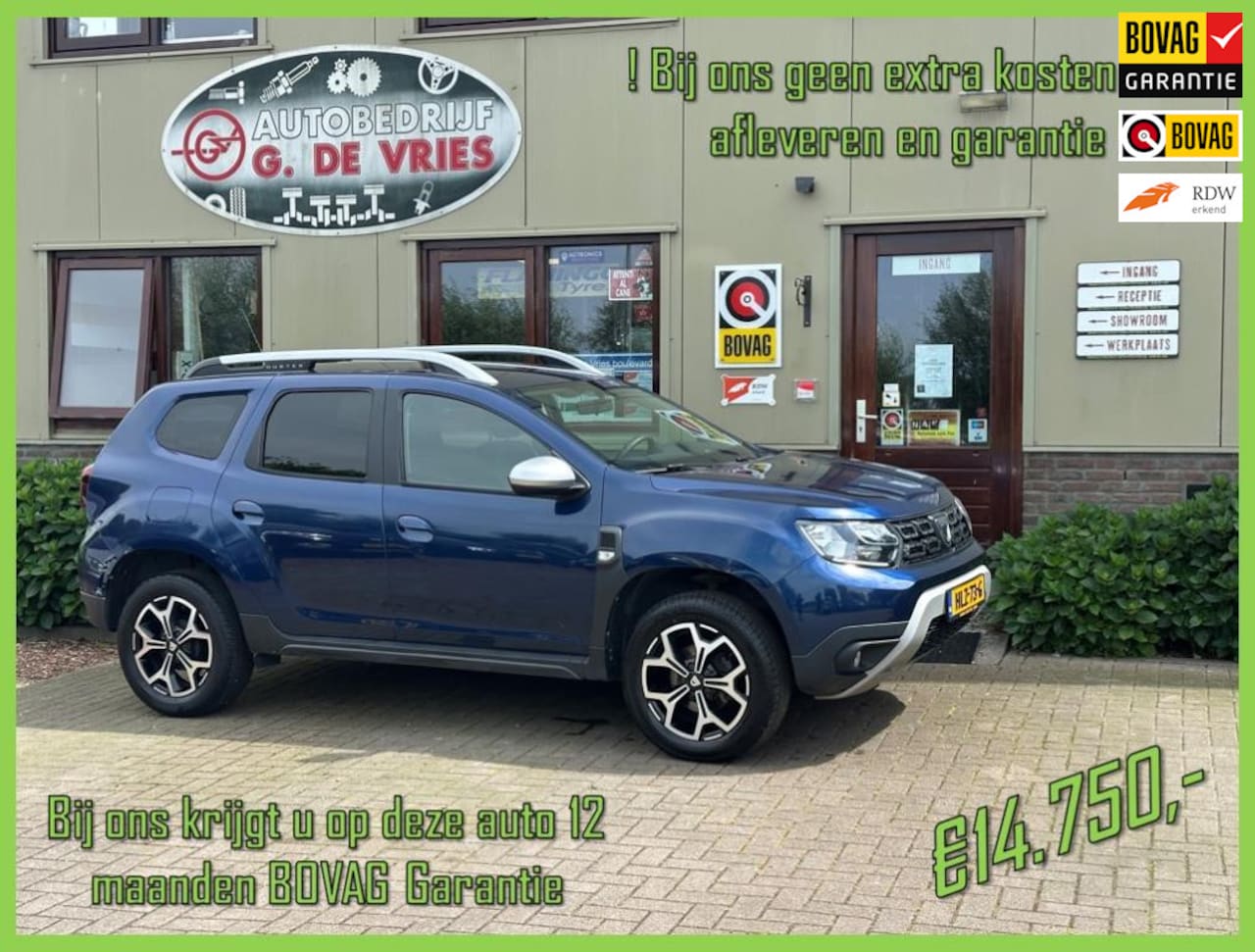Dacia Duster - 1.3 TCe Prestige - Prijs inclusief 12 maanden BOVAG-garantie en afleveren – - AutoWereld.nl