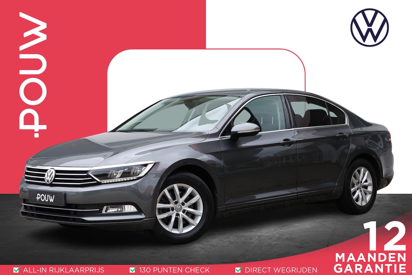 Volkswagen Passat - 1.4 TSI 150pk DSG ACT Comfortline | Cruise Control | Navigatie - AutoWereld.nl
