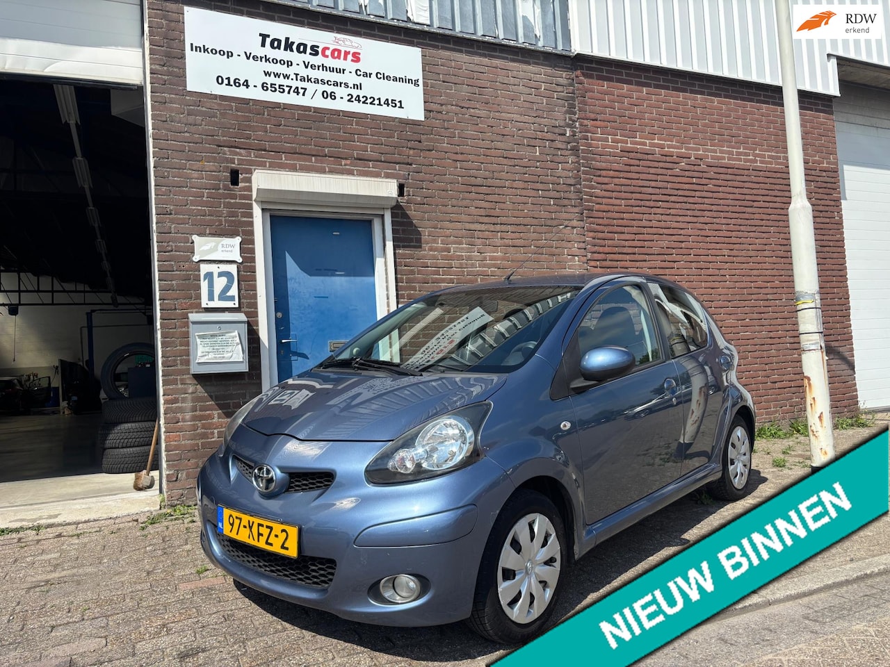 Toyota Aygo - 1.0-12V Comfort AIRCO &5 DEUR’S - AutoWereld.nl