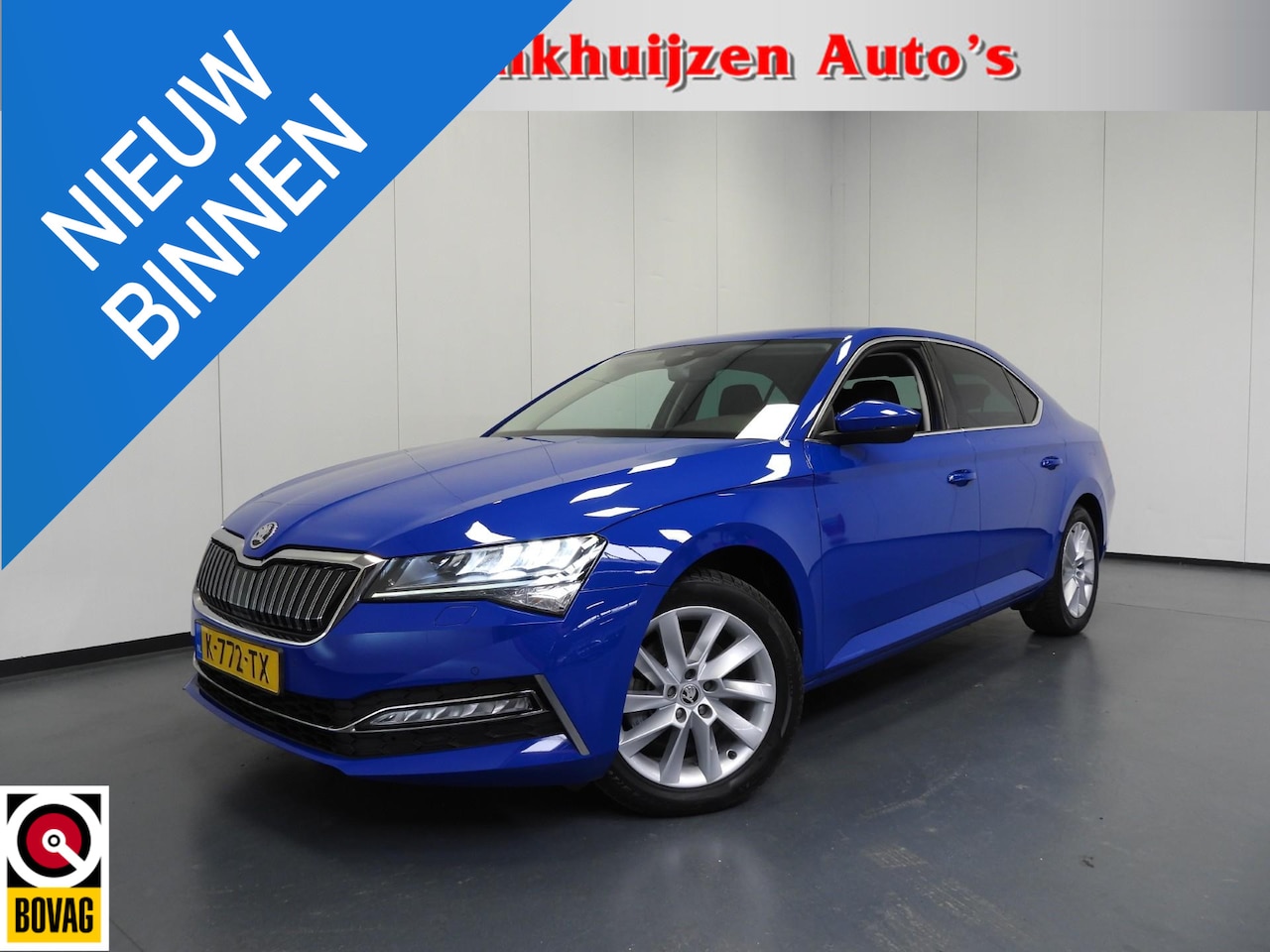 Skoda Superb - 1.4 TSI iV PHEV Business Edition Plus NAVI/CAMERA/LED/TREKHAAK/17"LMV! - AutoWereld.nl