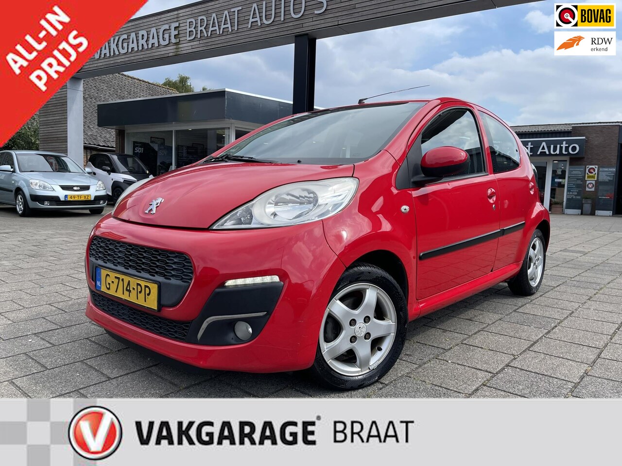 Peugeot 107 - 1.0 l BLUETOOTH l AIRCO l RIJKLAAR! - AutoWereld.nl