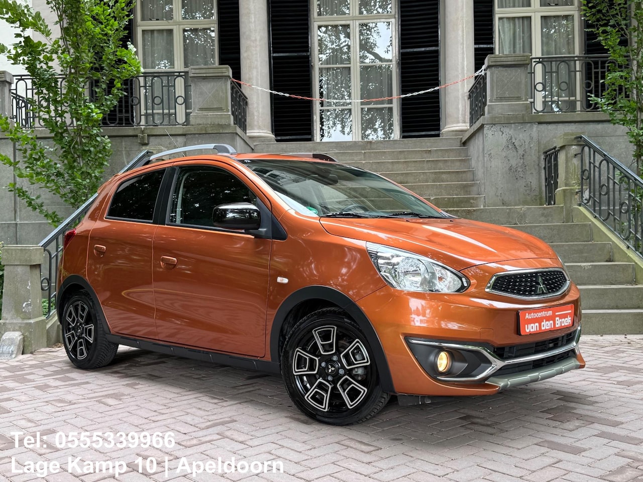 Mitsubishi Space Star - 1.2 CROSS Limitierte Edition 937/1600 Navi CarPlay Airco Stoelverw Dakrails Unieke Uitvoer - AutoWereld.nl