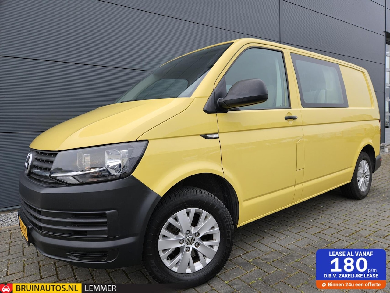Volkswagen Transporter - 2.0 TDI DC Airco leer Lm trekh Euro 6 - AutoWereld.nl