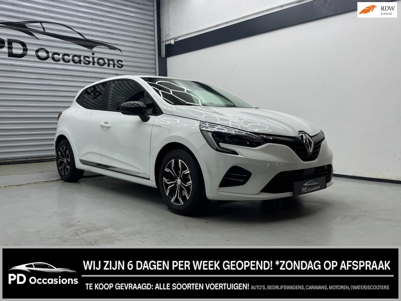 Renault Clio - 1.6 E-Tech Hybrid 145 Evolution - Airco - Navi - Cruise - Carplay - Parkeersensoren - AutoWereld.nl