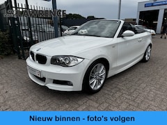 BMW 1-serie Cabrio - 120i M High Executive | Leer | Xenon | M-Pakket binnen en buiten | Elek. kap | Windscherm