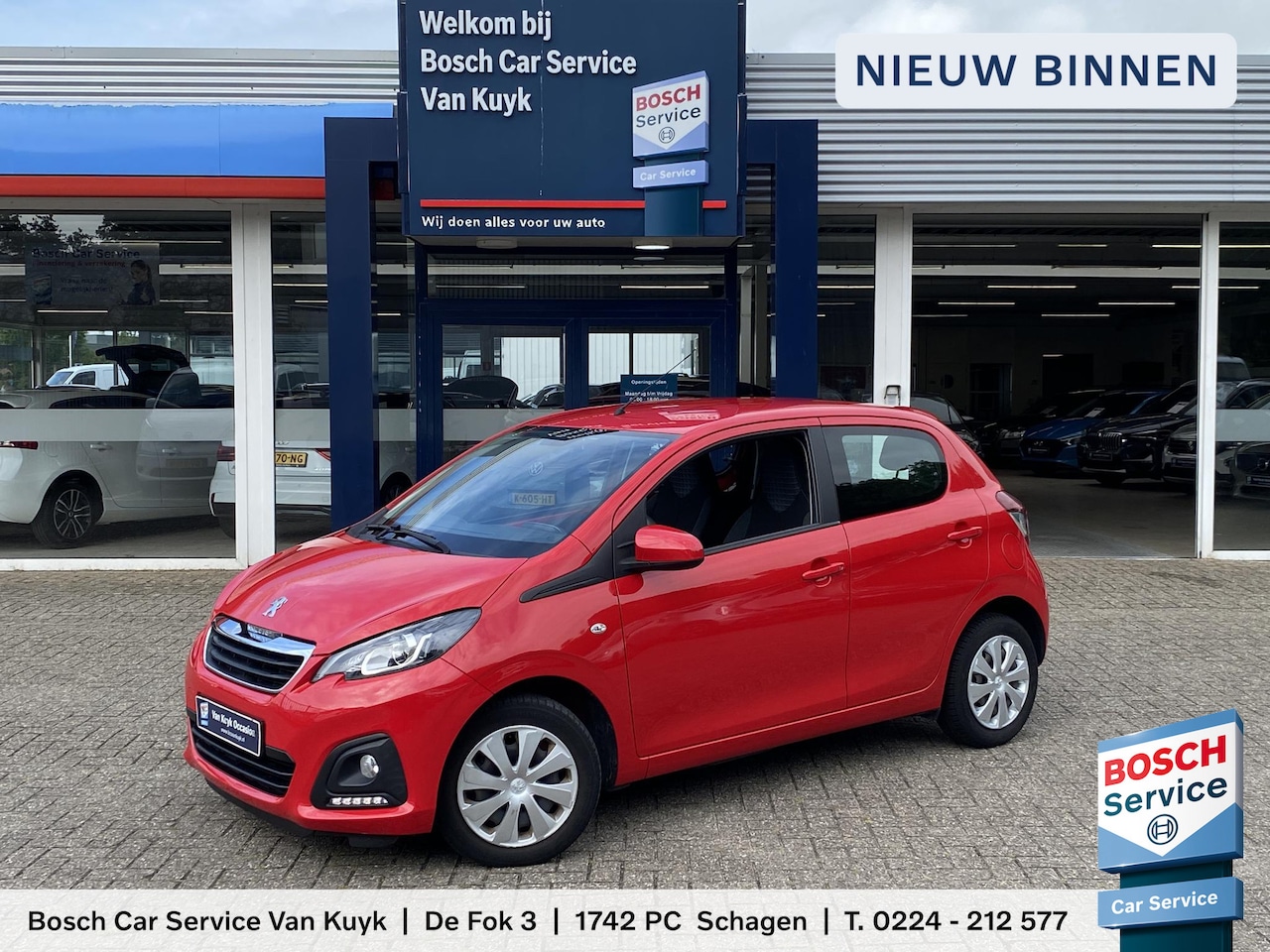 Peugeot 108 - 1.0 e-VTi Blue Lease / NL-Auto / 70.000 Km / 1-Ste Eigenaar / Dealer-Onderhouden / Apple-C - AutoWereld.nl