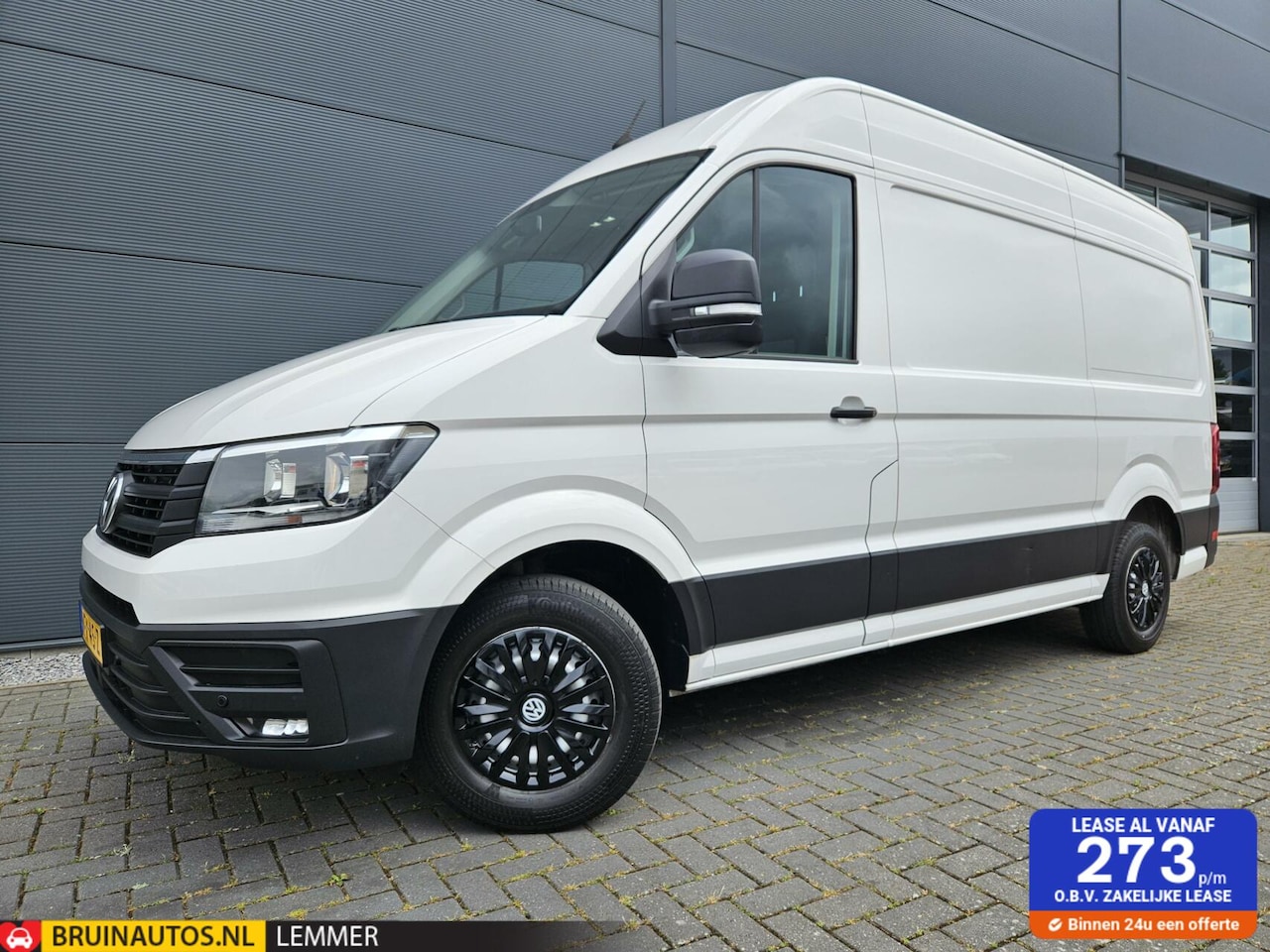 Volkswagen Crafter - 2.0 TDI L3H3 Airco 140PK Navi 100% Ondh - AutoWereld.nl
