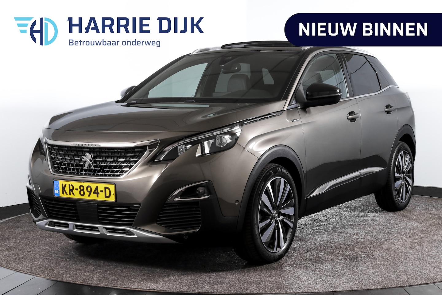Peugeot 3008 - 1.2 PureTech 130 PK GT Line | S/K-Panodak | Dig. Cockpit | Cruise | PDC | Camera | NAV | E - AutoWereld.nl