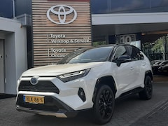 Toyota RAV4 - 2.5 HYBRID STYLE BI-TONE STOEL/STUURVERW JBL-AUDIO LEDER BLIND-SPOT 360°CAMERA PARK-SENSOR