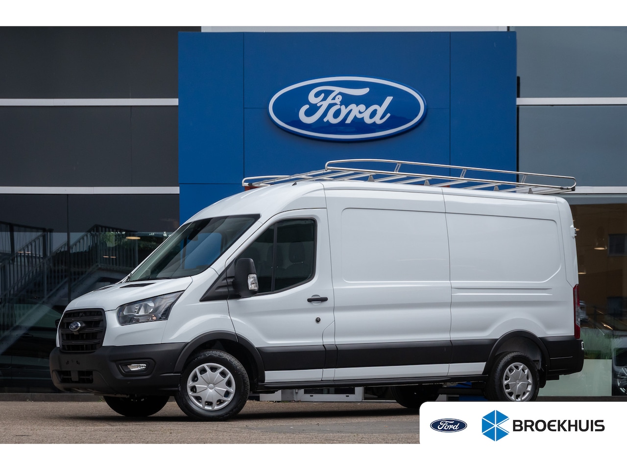 Ford Transit - 330 2.0 TDCI 130 pk L3H2 Trend € 8.516,- voorraadvoordeel | Driver Assistance Pack | Navig - AutoWereld.nl