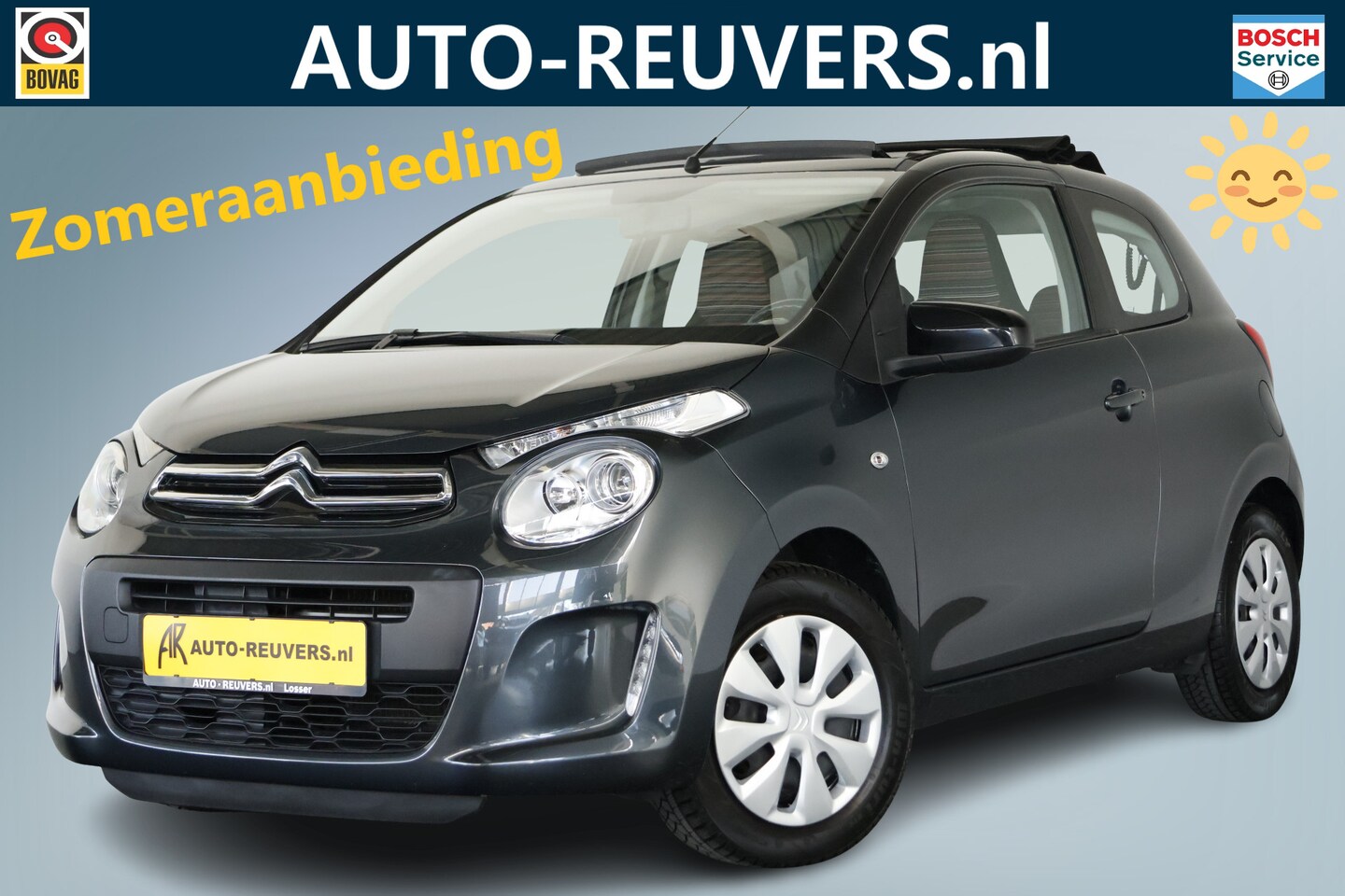 Citroën C1 - 1.0 e-VTi Airscape Feel / Opendak / Bluetooth / 4S Band - AutoWereld.nl