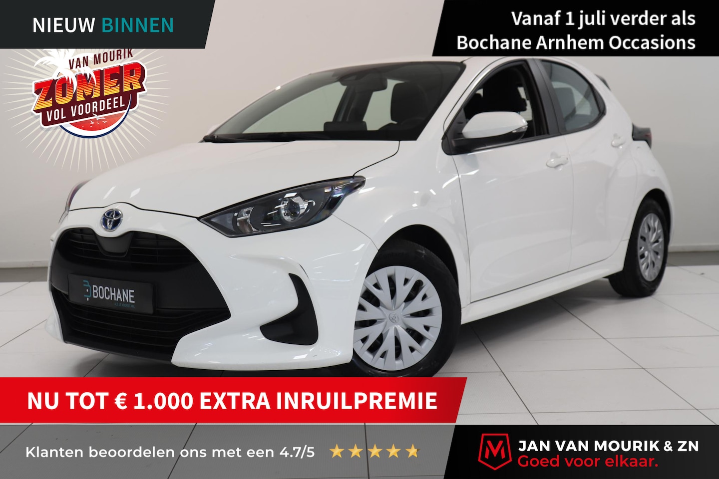 Toyota Yaris - 1.5 Hybrid Active | Camera | Navigatie | Cruise control | Climate control | AppleCarplay A - AutoWereld.nl